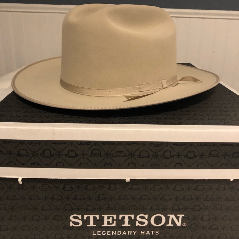 Stetson Open Road 7 1/4 in silverbelly